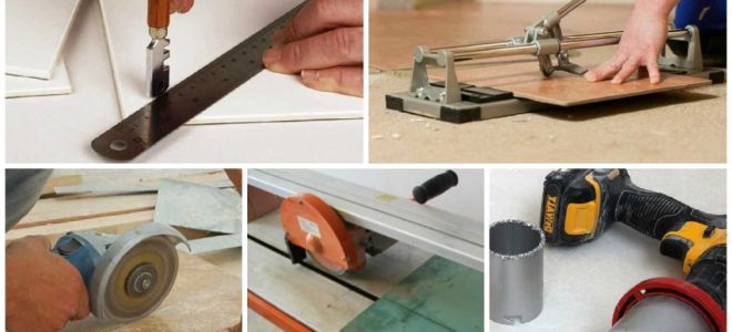 Необходимый инструмент для резки плитки