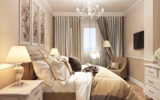 Оформление спальни в стиле неокласика: 4 фото-идеи