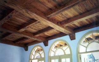 Краска для деревянных потолков: 6 типов покрытия и лучший вариант