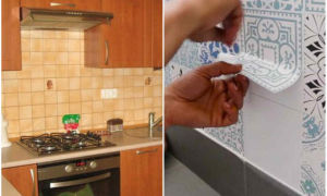 Как обновить старую плитку на кухне – легко и просто