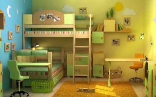 Детская комната в хрущевке для 2 детей: секреты функционального обустройства