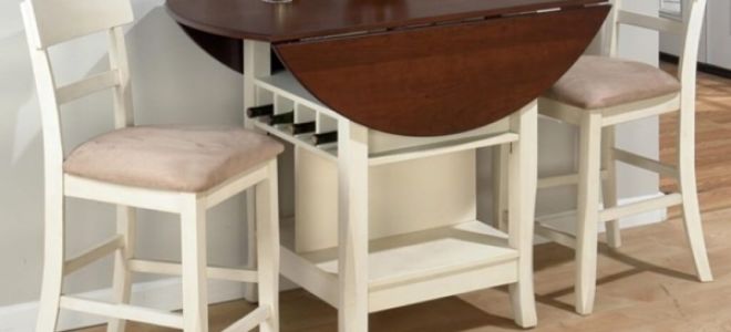 Выбираем раскладной кухонный стол для маленькой кухни: основные критерии