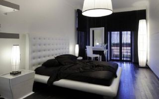 Классические спальни в черно-белом цвете и 6 способов расставить акценты
